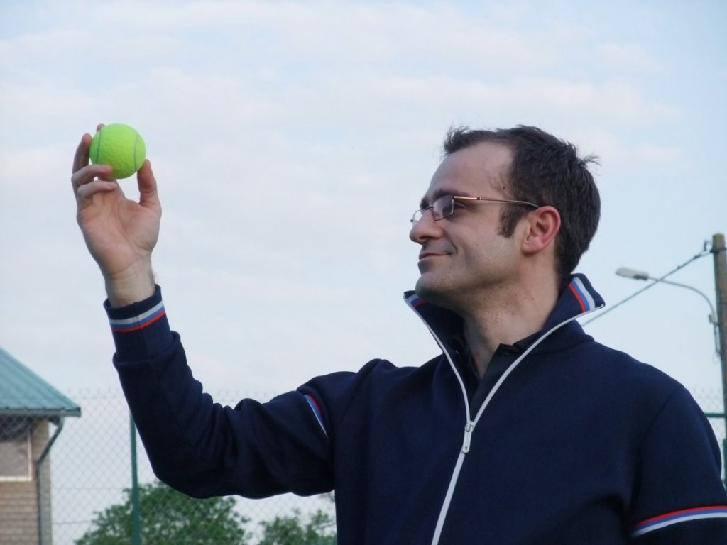 Vincent Bonnin face à son défi Tennis