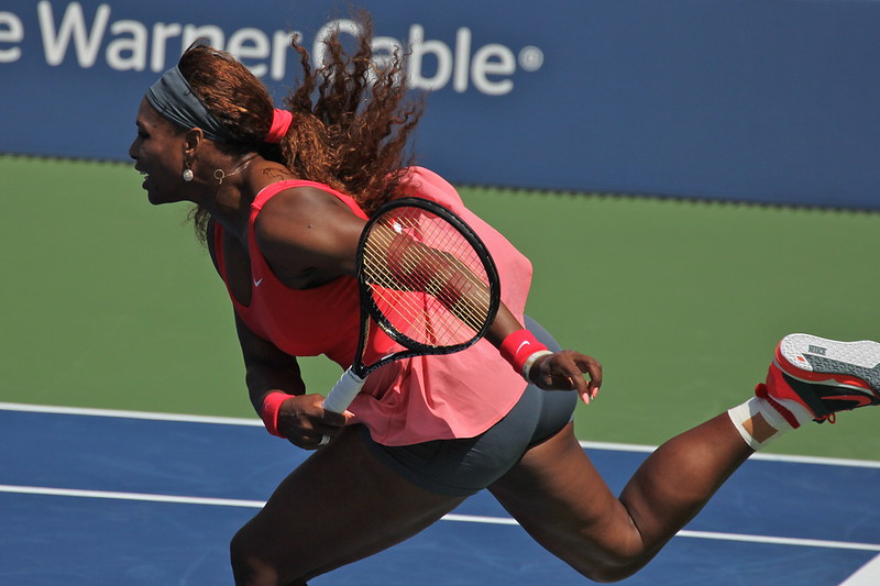 Serena's serve