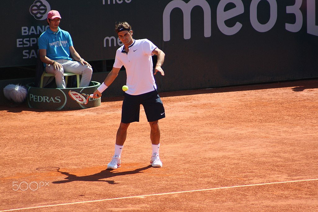 Roger Federer à Roland Garros